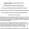Holmes Domestic