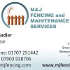 M & J Fencing