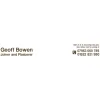 Geoff Bowen Joiner & Plasterer