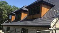 Anthracite seamless aluminium gutter 5 inch/130mm