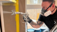 Cabinet painting