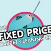 Fixed Price Carpet Cleaning